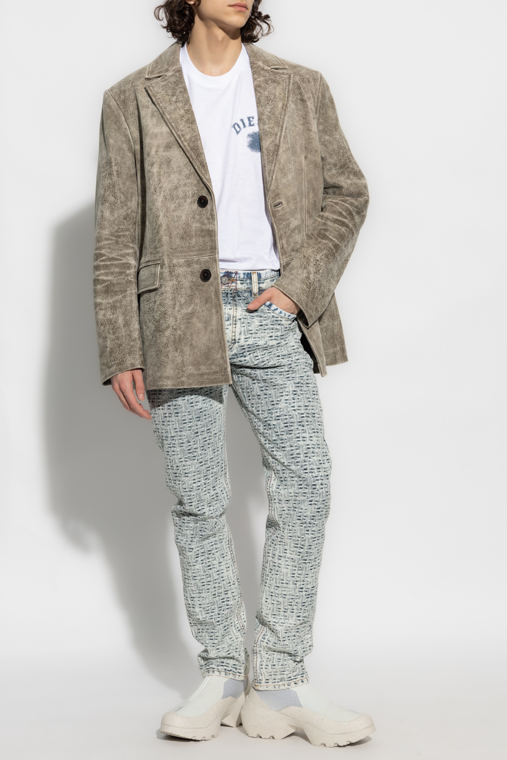 Dior Homme x KAWS Slim Fit Bee Jean - SchaferandweinerShops